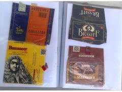 Buste vuote tabacco  rare  da collezione  n°80 vari brand: