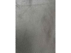 Pelle nappa forata colore nero per Automotive