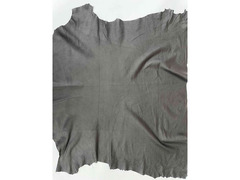 Pelle nappa forata colore nero per Automotive