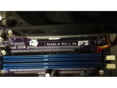 Scheda Madre Ecs RS482-M + Processore Amd