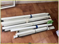 Zanzariera Alluminio A Rullo Pronta 130 x 110