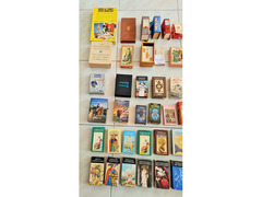 Dispersione  collezione TAROT  solo   carte   vintage