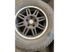 Cerchi in lega Jeep Wrangler JK 17X7.5 e gomme 245/75R17