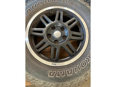 Cerchi in lega Jeep Wrangler JK 17X7.5 e gomme 245/75R17