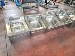LAVAMANI A MURO INOX USATI
