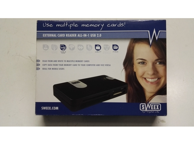 Lettore Di Memory Card Sweex - 1/3