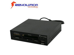 Pannellino Card Reader All in One con Porta USB 2.0 Revolution Technology