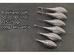 Si realizzano piombi da pesca