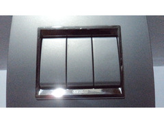 GEWISS Chorus-Pulsanti+Supporto+Placca