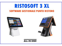 SOFT GESTIONALE RISTORANTI / PIZZERIE / BAR - RISTOSOFT 3XL COSTO ZERO CONFRONTI