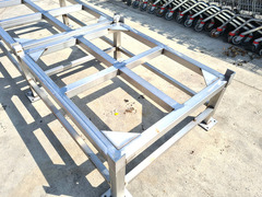 PORTA CISTERNE INOX DA 1000lt USATO
