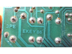 Ekey 86 -Scheda Key Elettronica Universale anni 80/90