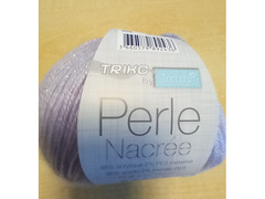7 Gomitoli Filo Trico Trimits Perle Nacree 006Violet