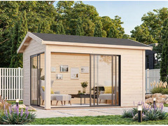 Modello AMANDA 390 x 300 x H 280 (Mq. 11.2) 44 mm di spessore Art. FR44-3930-4