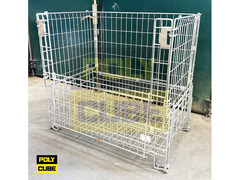 Ceste in filo metallico zincate usate