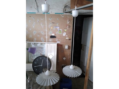 COPPIA DI LAMPADARI DA SOFFITTO VINTAGE ANNI 60
