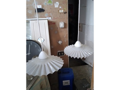 COPPIA DI LAMPADARI DA SOFFITTO VINTAGE ANNI 60