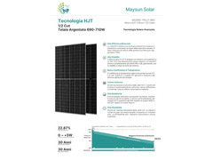 690W-710W HJT Pannello solare