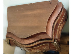 Cassettiera e comodini in legno