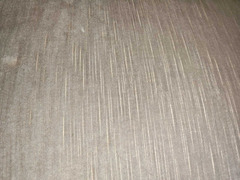 Set poltroncine e poggiapiedi in velluto beige