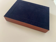 Svuota tasche in legno e argento