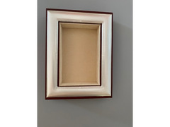 Svuota tasche in legno e argento