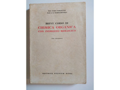 BREVE CORSO CHIMICA ORGANICA INDIRIZZO BIOLOGICO BARGELLINI MARINI - Biologia