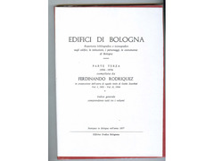 1977 Rodriquez Ferdinando EDIFICI DI BOLOGNA Repertorio bibliografico e iconografico palazzi