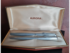 Parure  AURORA modello 98 vintage  penna stilografica e sfera  usate ma in ottimo stato