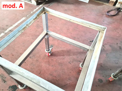 3 CARRELLI TRASPORTATORI DOPPIA PILA  USATI