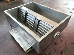 CAPPA INOX COMPLETA DI TUBI USATA