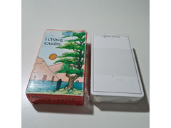 Vintage I Ching Cards AGMüller anni 1970 Divinazione Set senza monete, mazzo ancora cellofanato.