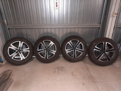 Cerchi lega Mak 7JX16 H2 + Continental 215/60 R16 99H M+S