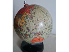 Globo Terrestre Tedesco Räths DDR 1964  piccolo mappamondo  da collezione con la mappa