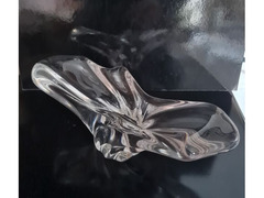 Porta pipa  o piccolo svuota tasche  Baccarat marchiato, provenienza gioielleria G. GAY Grenoble pre