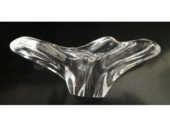 Porta pipa  o piccolo svuota tasche  Baccarat marchiato, provenienza gioielleria G. GAY Grenoble pre