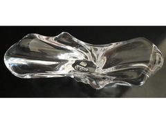 Porta pipa  o piccolo svuota tasche  Baccarat marchiato, provenienza gioielleria G. GAY Grenoble pre