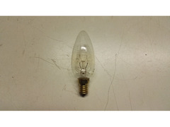 Lampadina E14 15W  Oliva Trasparente Philips