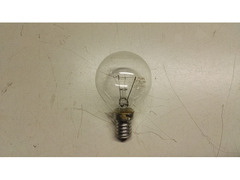 Lampadina E14 15W 230V  Trasparente Philips A Sfera Diam. 45mm