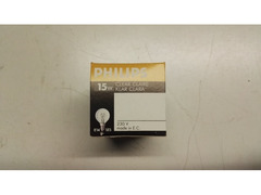 Lampadina E14 15W 230V  Trasparente Philips A Sfera Diam. 45mm