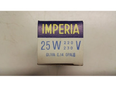 Lampadina E14 25W  Oliva Opale Imperia