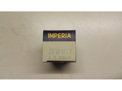 Lampadina E14 25W 230V Rossa Imperia A Sfera Diam. 45mm
