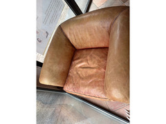 POLTRONA CHESTER D EPOCA IN PELLE