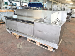 WORKSTATION DA BAR INOX USATA