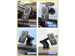 Caricabatteria da Auto wireless magnetico per iPhone