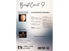 Palermo, musica e solidarietà: torna il Benefit Concert 9 con Petrotto e il BachStringEnsemble