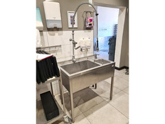 LAVATOIO PROFESSIONALE CON LAVAMANI USATO