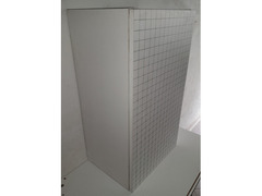 Pensile o base o Mobiletto in Laminato con disegnoa qudretti frontale Verde.