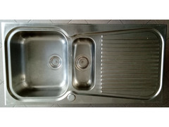 Lavello in acciaio inox a doppia vasca Jollynox