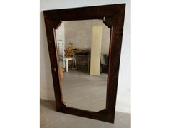 Specchio Antico con cornice in legno